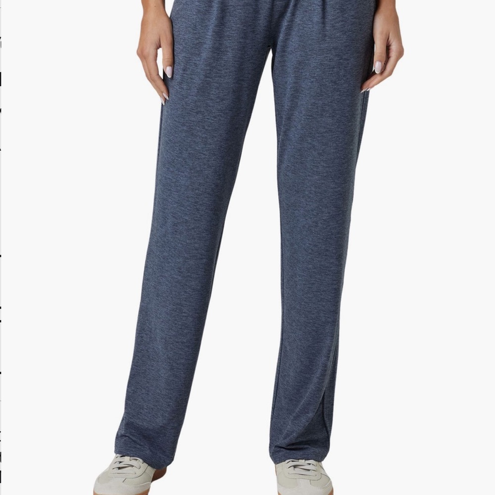 Women's Blue Pants and Blue Tank